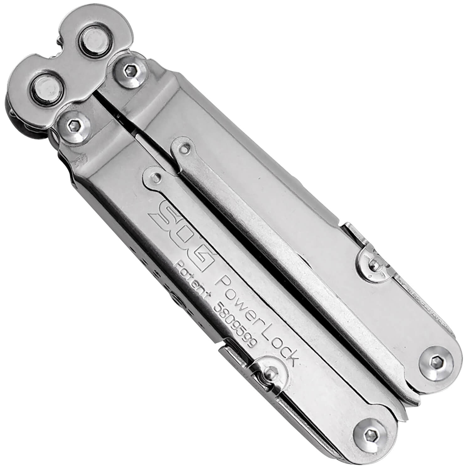 S.O.G SOGS60NCP PowerLock Polished 420 Stainless Steel 7" Long Includes Sheath - Image 2