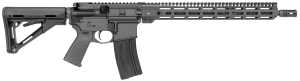 Midwest Industries MIFN16CRM15 Lightweight 223 Wylde 16" 30+1 Black Hard Coat Anodized Rec with 16" M-Lok Black 6 Position Magpul CTR Stock Black Magpul MOE Grip Right Hand