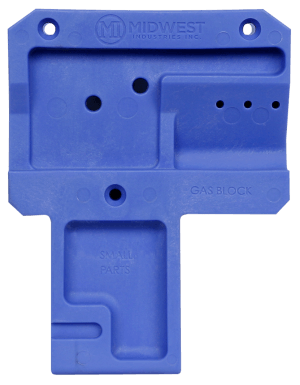 Midwest Industries MILRB Lower Receiver Block Blu Polymer for Mil-Spec AR-15 Lower