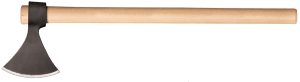 Cold Steel CS90N Norse Hawk 4.50" Blade 1055 Carbon Steel Blade American Hickory Handle 22" Long Tomahawk