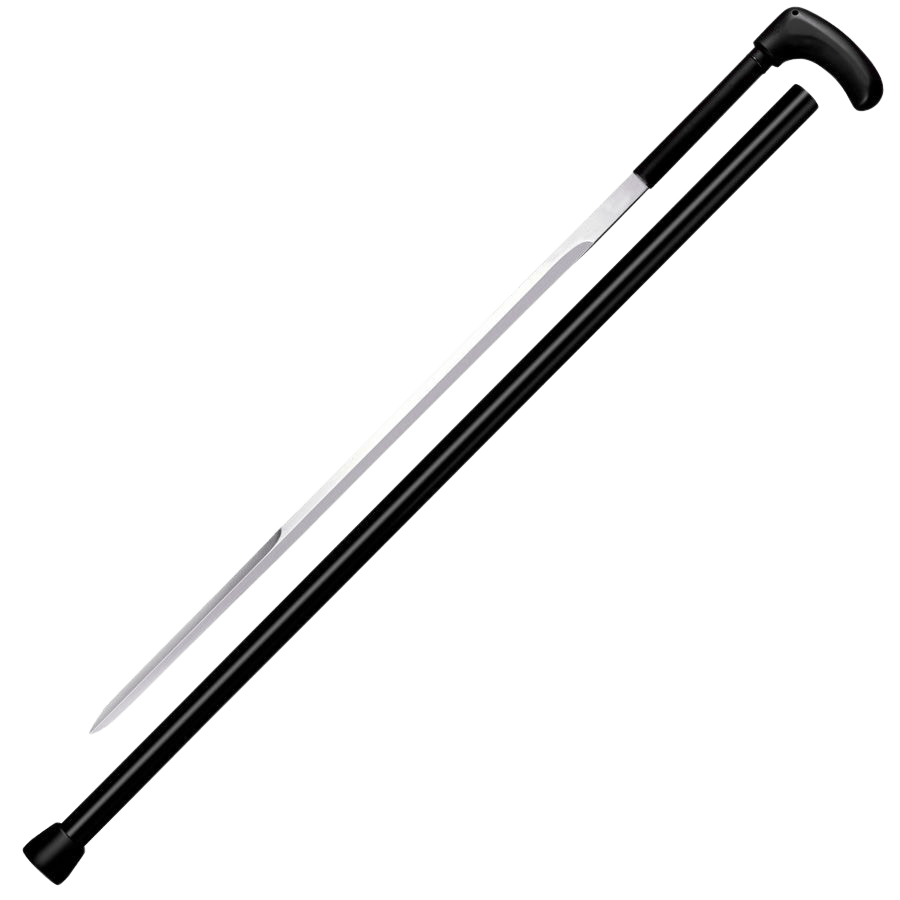 Cold Steel CS88SCFD Sword Cane 3Cr13MoV SS Blade Black Heavy Duty Nylon Handle *Worn No Packaging