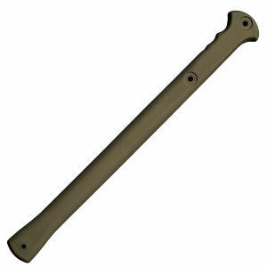 Cold Steel CS90PTHG Trench Hawk 3.50" Blade 1055 Carbon Steel Blade OD Green Polypropylene Handle 19" Long Tomahawk