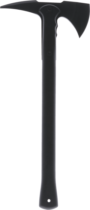 Cold Steel CS90PTWH War Hawk Tomahawk w/Spike Plain 1055 Carbon Steel Blade Black Polypropylene Handle 19" Long Includes Sheath