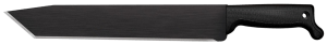 Cold Steel CS97BTMS Tanto  13" Black Matte Baked-On Anti Rust 1055 Carbon Steel Blade/ Black Polypropylene Handle 15.63" Long Includes Sheath