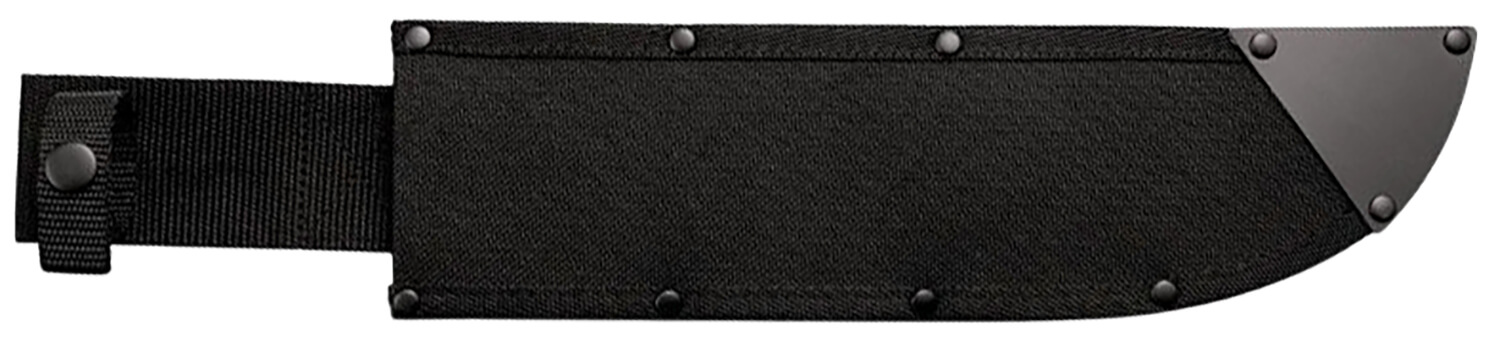 Cold Steel CS97BTMS Tanto 13" Black Matte Baked-On Anti Rust 1055 Carbon Steel Blade/ Black Polypropylene Handle 15.63" Long Includes Sheath - Image 2