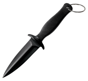 Cold Steel CS-92FBB FGX Boot Blade II 3.25" Fixed Plain Black Griv-Ex Blade/Black Checkered Kray-Ex Handle