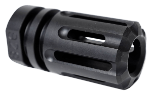 Angstadt Arms AAF09HHB28 Flash Hider Black Hardcoat Anodized Steel with 1/2"-28 tpi Threads 1.75" OAL for 9mm Luger