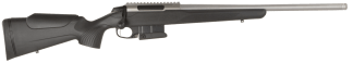Tikka JRTXC382S T3x CTR Compact 6.5 Creedmoor 10+1 20" Stainless Steel Heavy Barrel Stainless Steel Receiver w/Picatinny Rail Receiver Black Synthetic Stock