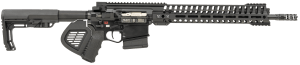 Patriot Ordnance Factory 01237 Revolution Gas Piston *CA Compliant 308 Win Caliber with 16.50" Fluted Barrel 10+1 Capacity Black Anodized Metal Finish Black 6 Position MFT Stock Polymer Grip 14.50" M-LOK Handguard & Gen4 Lower Right Hand