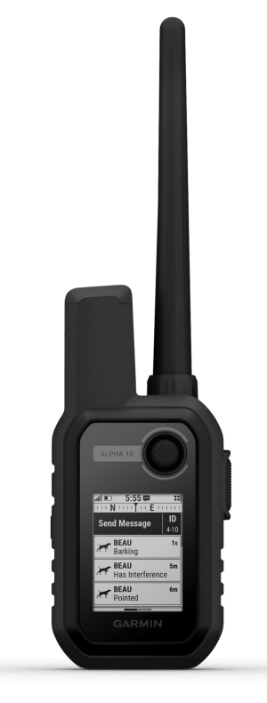Garmin 0100229050 Alpha 10 Dog Tracker/Trainer 10 Handheld Internal Rechargeable Li-ion Battery Bluetooth/ANT+ GPS Yes