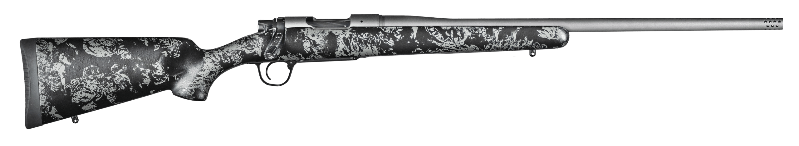 Christensen Arms 8010107200 Mesa FFT 6.5 Creedmoor 4+1 20" Threaded Barrel Tungsten Gray Cerakote Black with Gray Webbing Stock