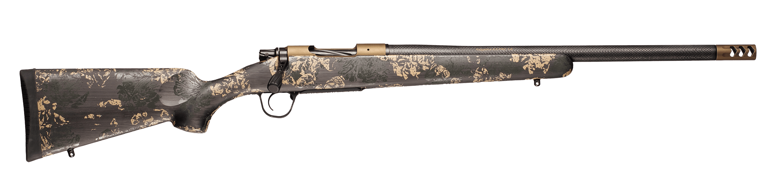 Christensen Arms 8010620400 Ridgeline FFT Full Size 300 RUM 3+1 22" Burnt Bronze Cerakote Threaded Barrel Burnt Bronze Cerakote Drilled & Tapped Aluminum Receiver Green w/Black/Tan Accents Fixed Sporter Carbon Fiber Stock Right Hand