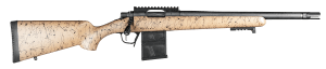 Christensen Arms 8010622000 Ridgeline Scout Full Size 6mm ARC 4+1 16" Black Nitride Threaded Barrel Black Nitride Integral Scope Base Aluminum Receiver Tan w/Black Webbing Fixed Sporter Carbon Fiber Stock Right Hand