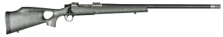 Christensen Arms CA10269815322 Summit TI Full Size 28 Nosler 3+1 26" Natural Titanium Steel Threaded Barrel Natural Titanium Aluminum Receiver Green w/Black Webbing Fixed Thumbhole Stock