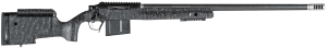 Christensen Arms 8010400500 BA Tactical Long Range 6mm Creedmoor 4+1 24" Carbon Fiber Barrel Black Nitride Finish Black with Gray Webbing Stock
