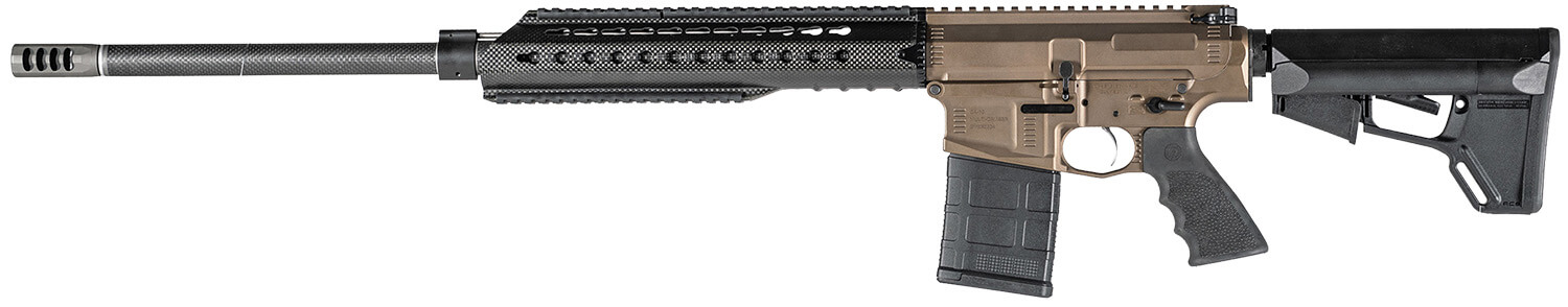 Christensen Arms CA101543139236 CA-10 DMR 6.5 Creedmoor 20+1 22" Barrel Burnt Bronze Cerakote Metal Finish Black Adjustable Magpul STR Stock Black Polymer Grip - Image 2