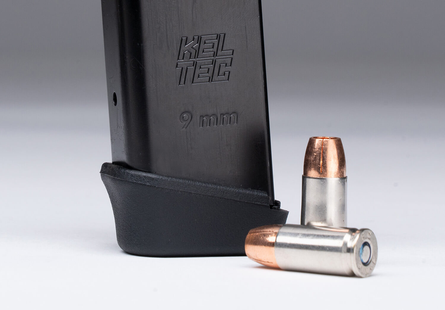 Kel-Tec P15MBLK P15 9mm Luger 15+1 4" Black Steel Barrel Black Nitride Serrated Steel Slide Black Anodized Aluminum Frame American Walnut Grip Ambidextrous - Image 2