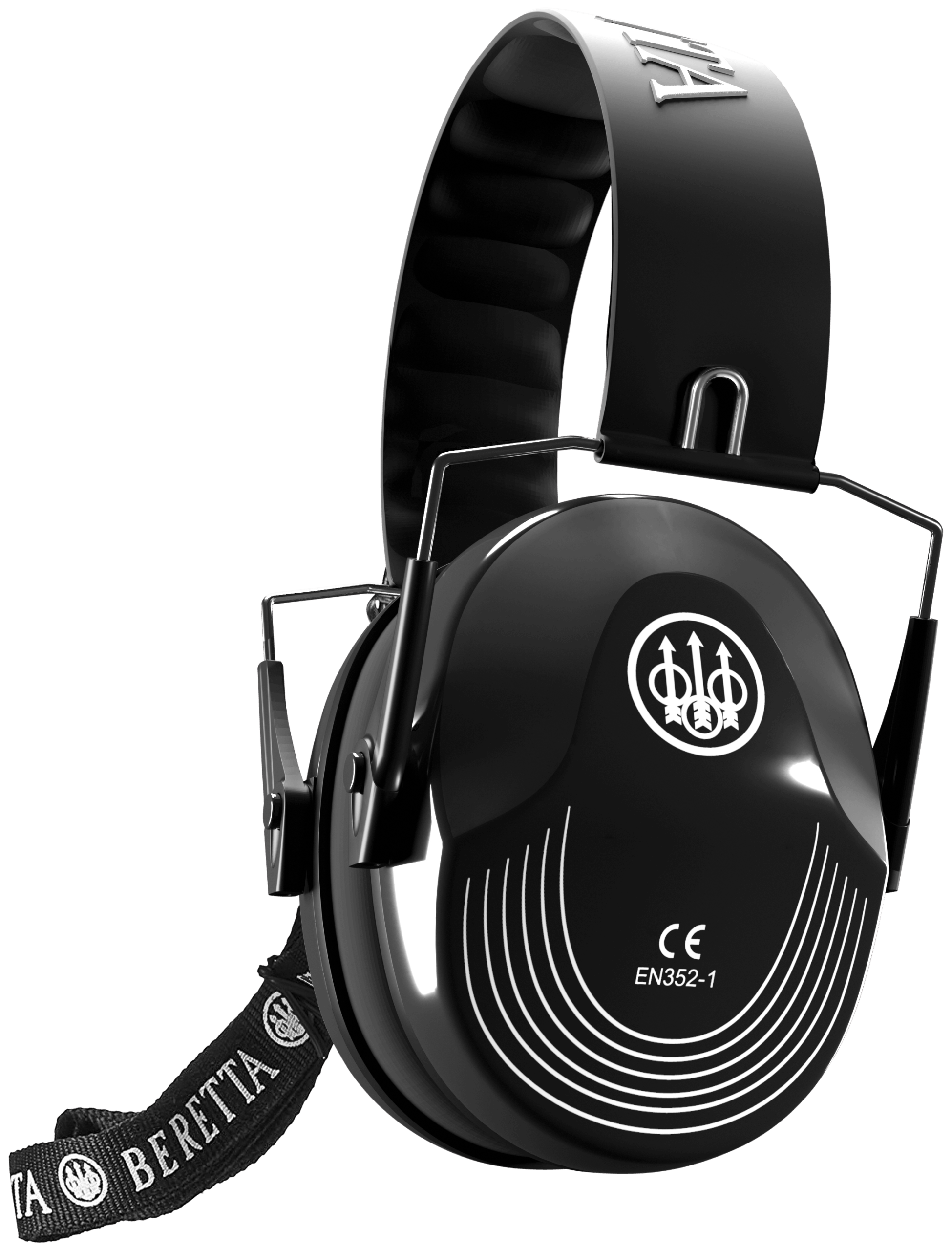 Beretta USA CF1000000209SS Safety Pro Muff 25 dB Black