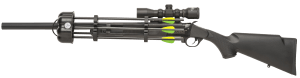 Traditions CRX6220060 Crackshot XBR Package 22 Cal 1rd 16.50" 20" Blued Steel Barrel & Receiver Black Synthetic Stock 4x32 Scope Three Firebolt Arrows