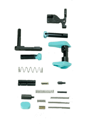 Timber Creek Outdoors ARLPKRE Lower Parts Kit Robin's Egg Blue Aluminum for AR-15