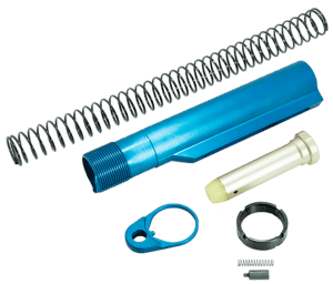 Timber Creek Outdoors ARBTKB Buffer Tube Kit  Blue Anodized for AR-15