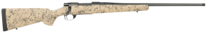 Howa HHS43164 M1500 HS Precision 308 Win 5+1 22 Threaded Barrel Black Metal Finish Tan Black Webbed Fixed HS Precision Stock"