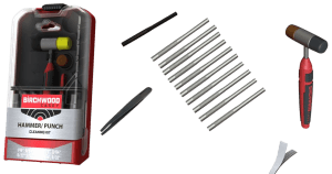 Birchwood Casey HMPNCHKIT Hammer & Punch Kit 19 Pieces