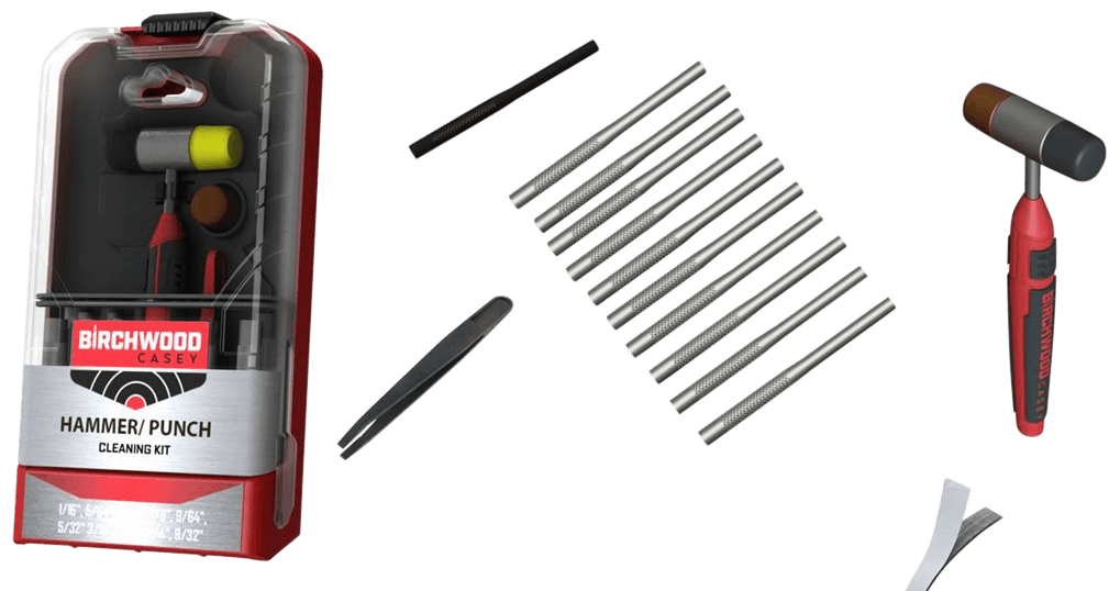 Birchwood Casey HMPNCHKIT Hammer & Punch Kit 19 Pieces