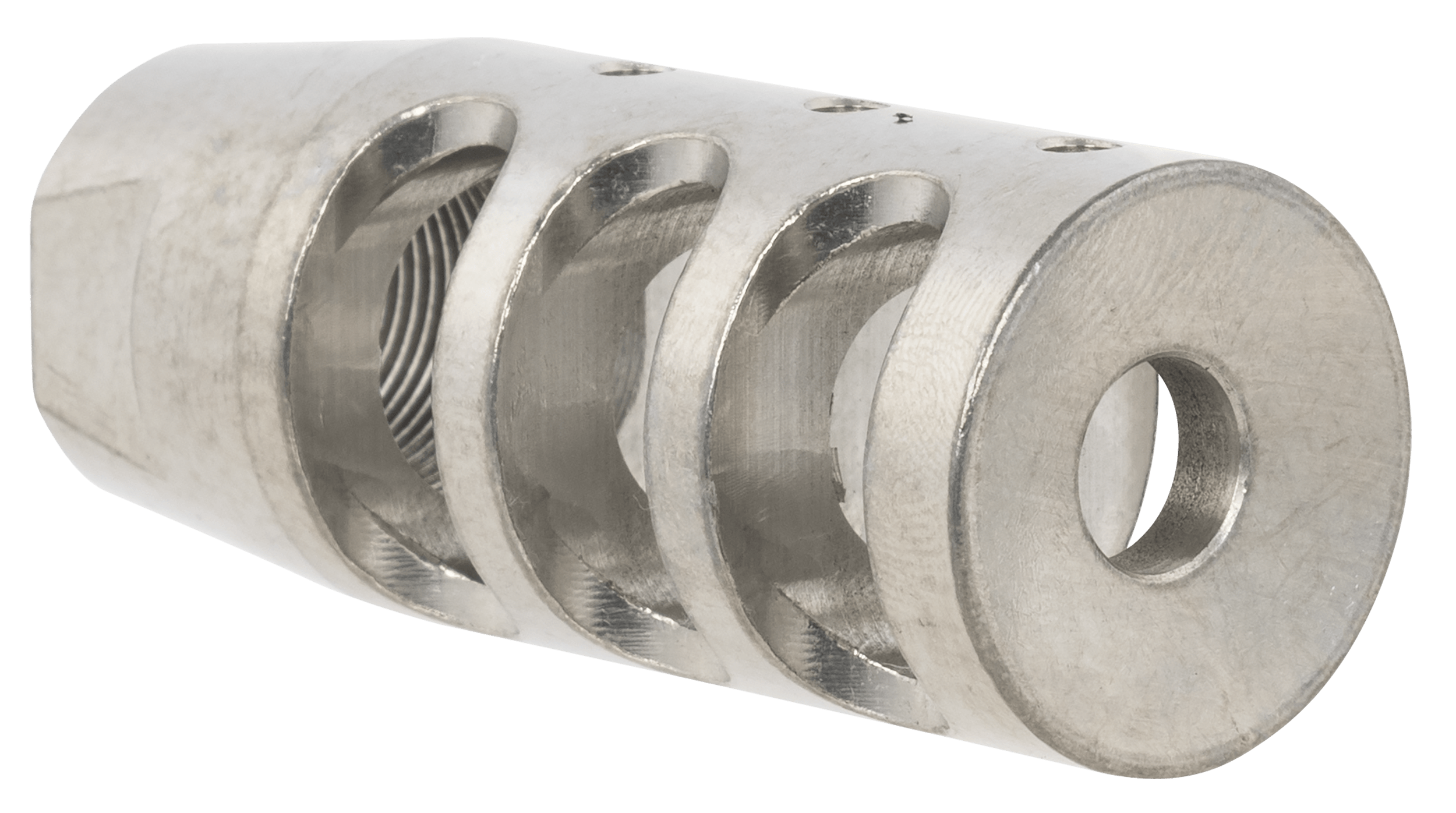 TacFire Compensator Stainless Steel with 5/8"-24 tpi Threads 2.50" OAL for 308 Win