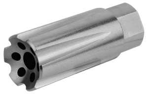 TacFire Linear Compensator Stainless Steel with 5/8-24 tpi Threads 2.26" OAL .875" Diameter for 308 Win"