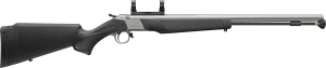 CVA PR2117SM Wolf V2 50 Cal 209 Primer 24" Matte Stainless Steel Barrel DuraSight Rail Receiver Black Fixed Synthetic Stock