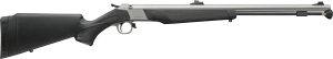 CVA PR2117SNW Wolf V2 Northwest 50 Cal Musket Cap 24" Matte Stainless Barrel/Rec Black Synthetic Furniture Fiber Optic Sights