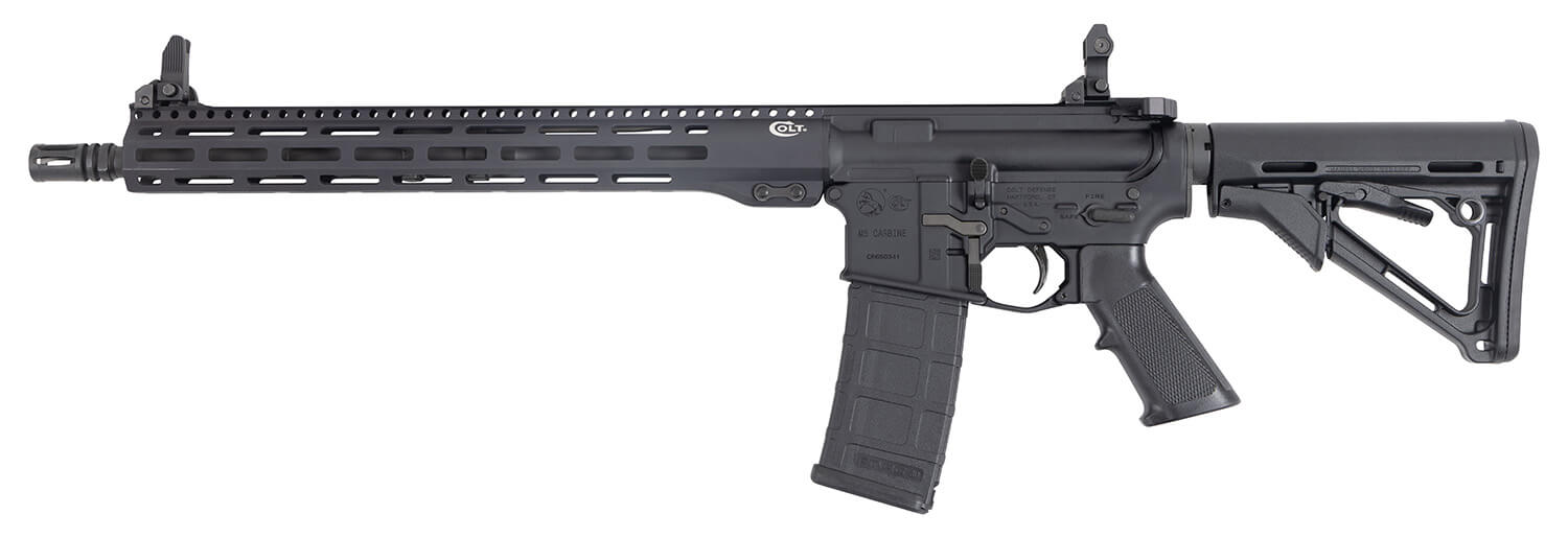 Colt Mfg CM55616M5S M5 Carbine Sentry 5.56x45mm NATO 30+1 16.10" Barrel Black Hard Coat Anodized Metal Finish Black Collapsible Stock Black A2 Grip - Image 2