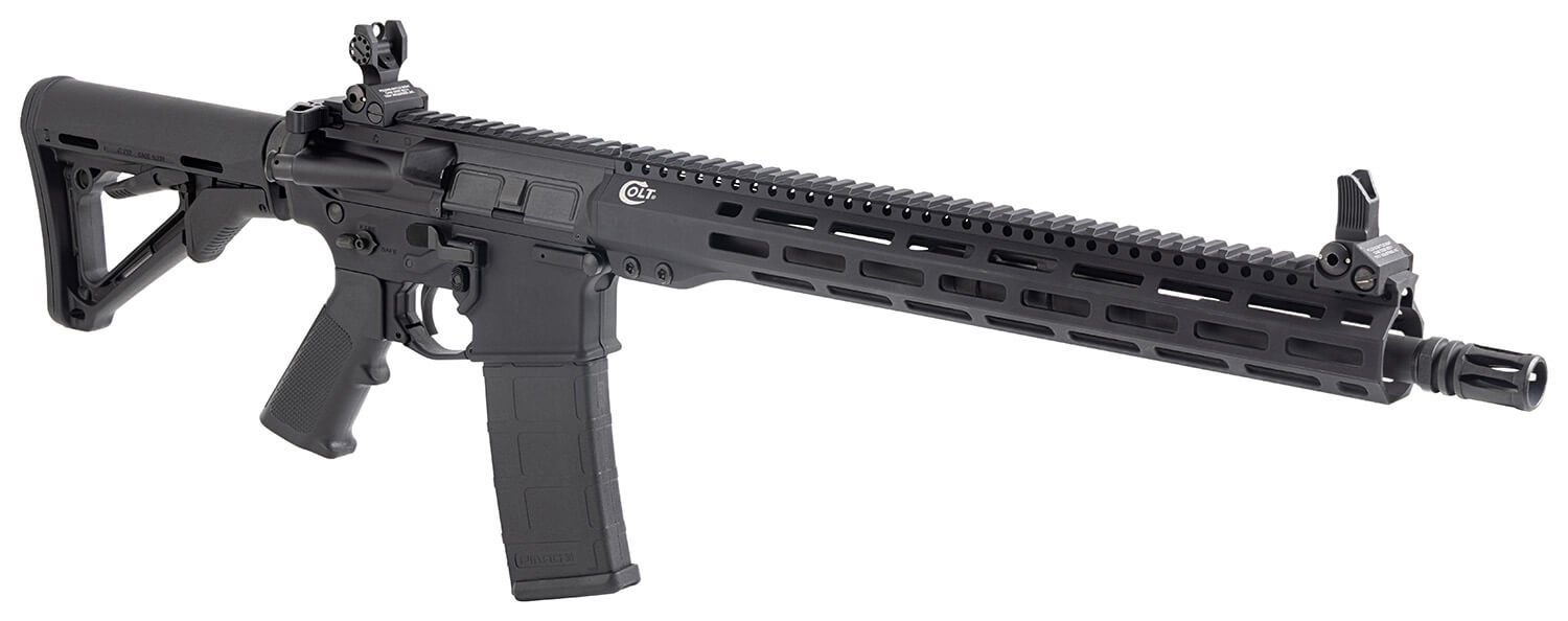 Colt Mfg CM55616M5S M5 Carbine Sentry 5.56x45mm NATO 30+1 16.10" Barrel Black Hard Coat Anodized Metal Finish Black Collapsible Stock Black A2 Grip - Image 3
