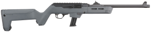 Ruger 19130 PC Carbine 9mm Luger 17+1 16.10" Threaded/Fluted Barrel Type III Hard Coat Anodized Aluminum Alloy Receiver Stealth Gray Magpul PC Backpacker Stock Optics Ready