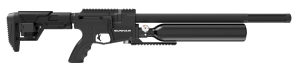 Crosman BPG25S Gunnar Air Rifle PCP 25 Black Black Receiver Black Adjustable Stock