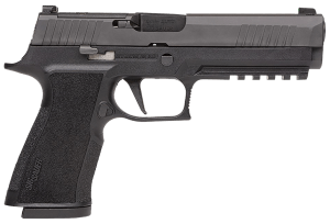 Sig Sauer 320X510BXR3R2 P320 XTen Full Size Frame 10mm Auto 15+1 5" Black Steel Bull Barrel Black Nitron Optic Ready/Serrated Stainless Steel Slide Black Stainless Steel Frame w/Beavertail & Picatinny Rail Black Polymer XSeries Grip No Safety Right