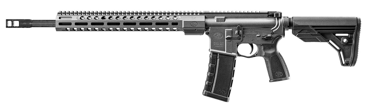 FN 36100683 FN 15 DMR3 5.56x45mm NATO 18" Barrel 30+1 Tungsten Gray Receiver Black OEM Stock & Grip Optics Ready - Image 2