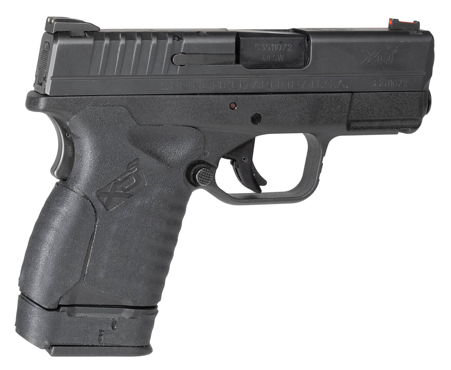 Hogue 17630 Wrapter Adhesive Grip made of Rubber with Black Finish & Grain Texture for Sig P320 Full Size with Medium Grip Module - Image 2