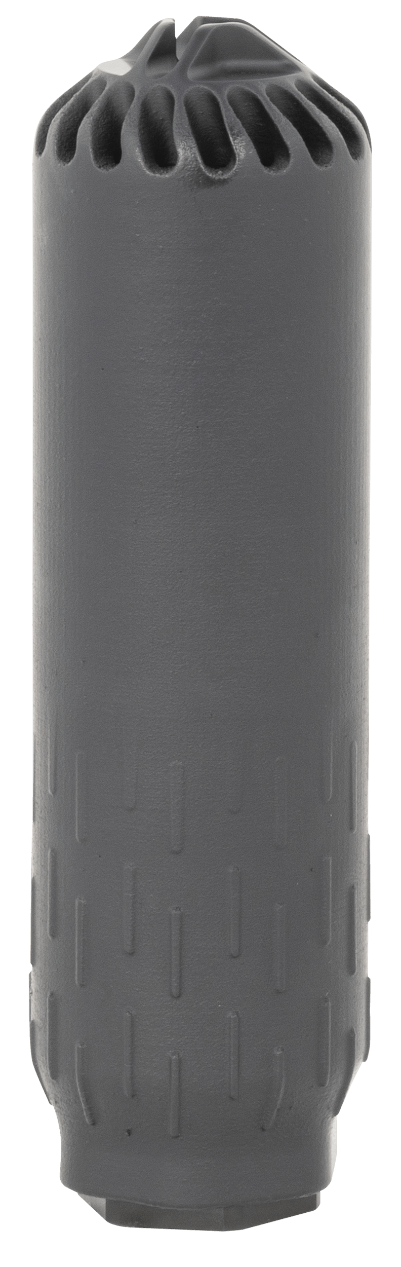 Huxwrx 2449 Flow 556K 5.56x45mm NATO 1.60" Diameter Stainless Steel with Black Cerakote Finish 1/2"-28 tpi