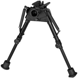 Harris Bipods SBR2 Swivel BR Swivel Stud 6-9" Self Leveling Legs Rubber Feet