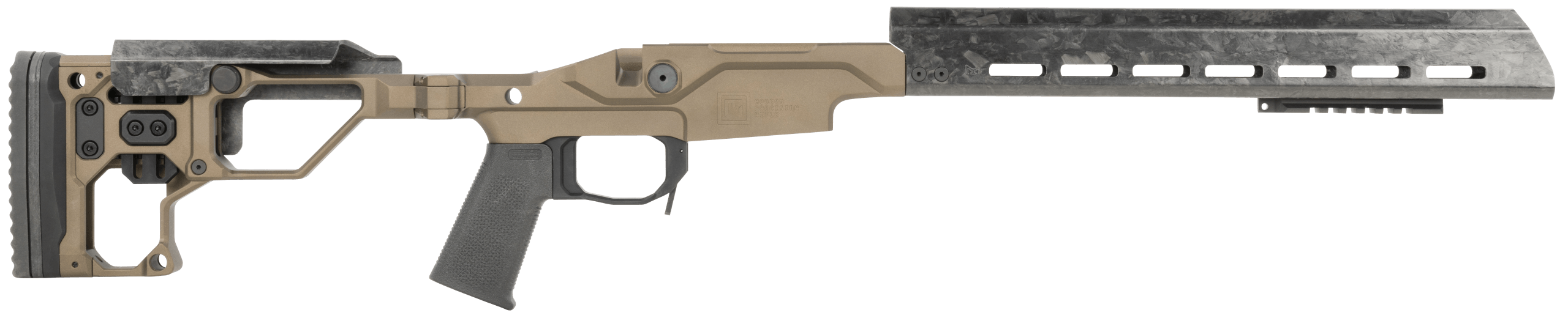 Christensen Arms 8100000104 Modern Precision Rifle Chassis Desert Brown for Rem 700 Short Action