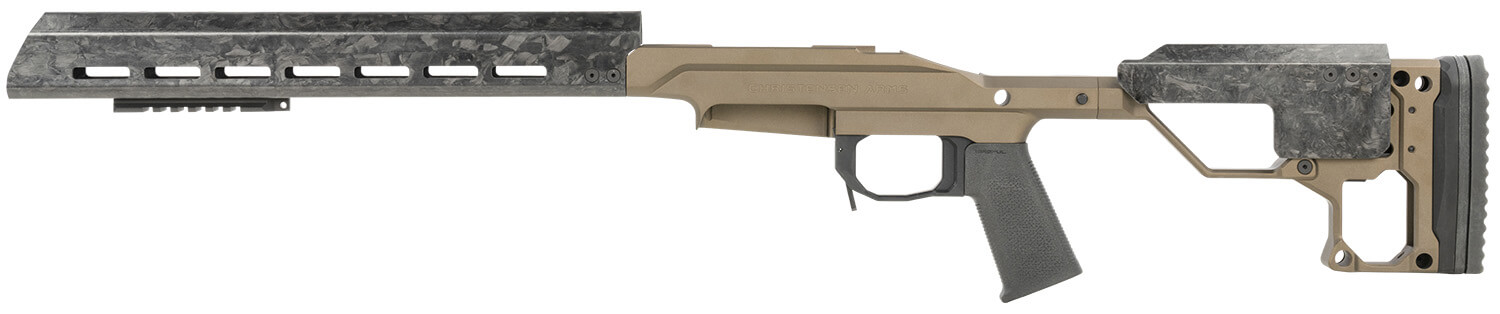 Christensen Arms 8100000104 Modern Precision Rifle Chassis Desert Brown for Rem 700 Short Action - Image 2