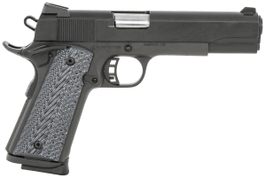 Taylors & Company 230058 1911 Tactical Full Size 9mm Luger 8+1 5" Stainless Steel Barrel Black Parkerized Serrated Slide Black Parkerized Steel Frame w/Beavertail Black/Gray G10 Grip