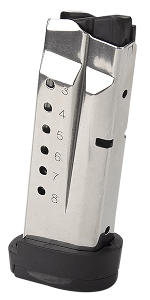 Ed Brown RMPMAG8SHIELD M&P 8rd Extended 9mm Luger Fit S&W M&P Shield Stainless Steel