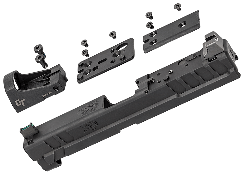 Springfield Armory XD4903 XD OSP Fits Springfield XD 9mm Luger Black Steel Suppressor Height Night Sights Includes Crimson Trace Red Dot & Cover Plate