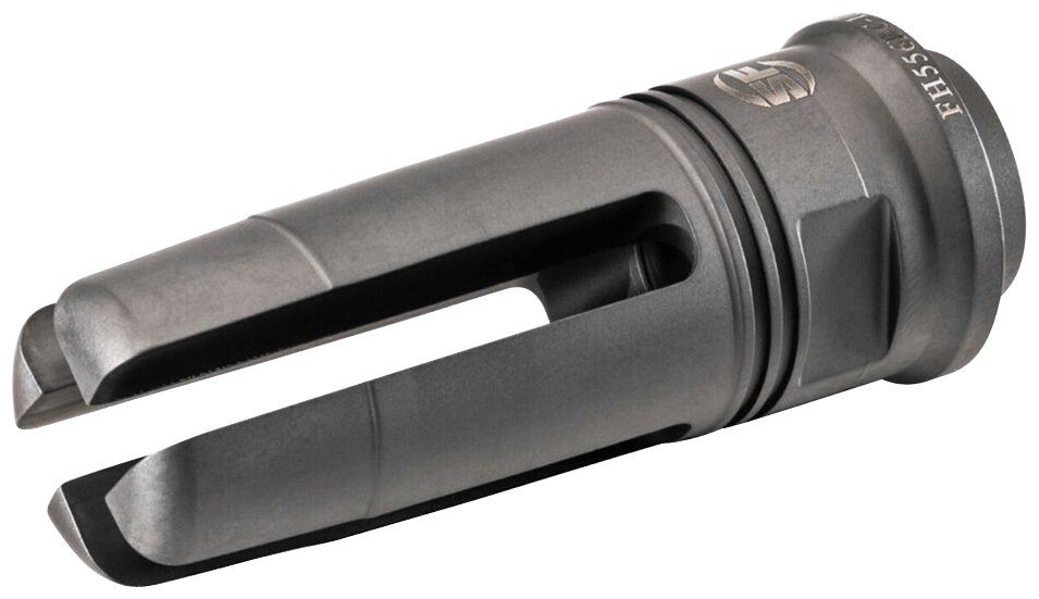 SureFire SOCOM Black DLC Stainless Steel with 1/2"-28 tpi Threads 2.60" OAL for 5.56x45mm NATO