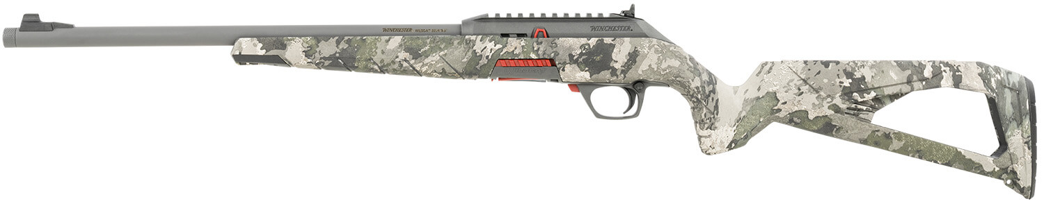 Winchester Repeating Arms 521141102 Wildcat SR Full Size 22 LR 10+1 16.50" Gray Perma-Cote Threaded Sporter Barrel Picatinny Rail Gray Perma-Cote Polymer Receiver TrueTimber VSX Skeletonized Synthetic Stock Ambidextrous - Image 2