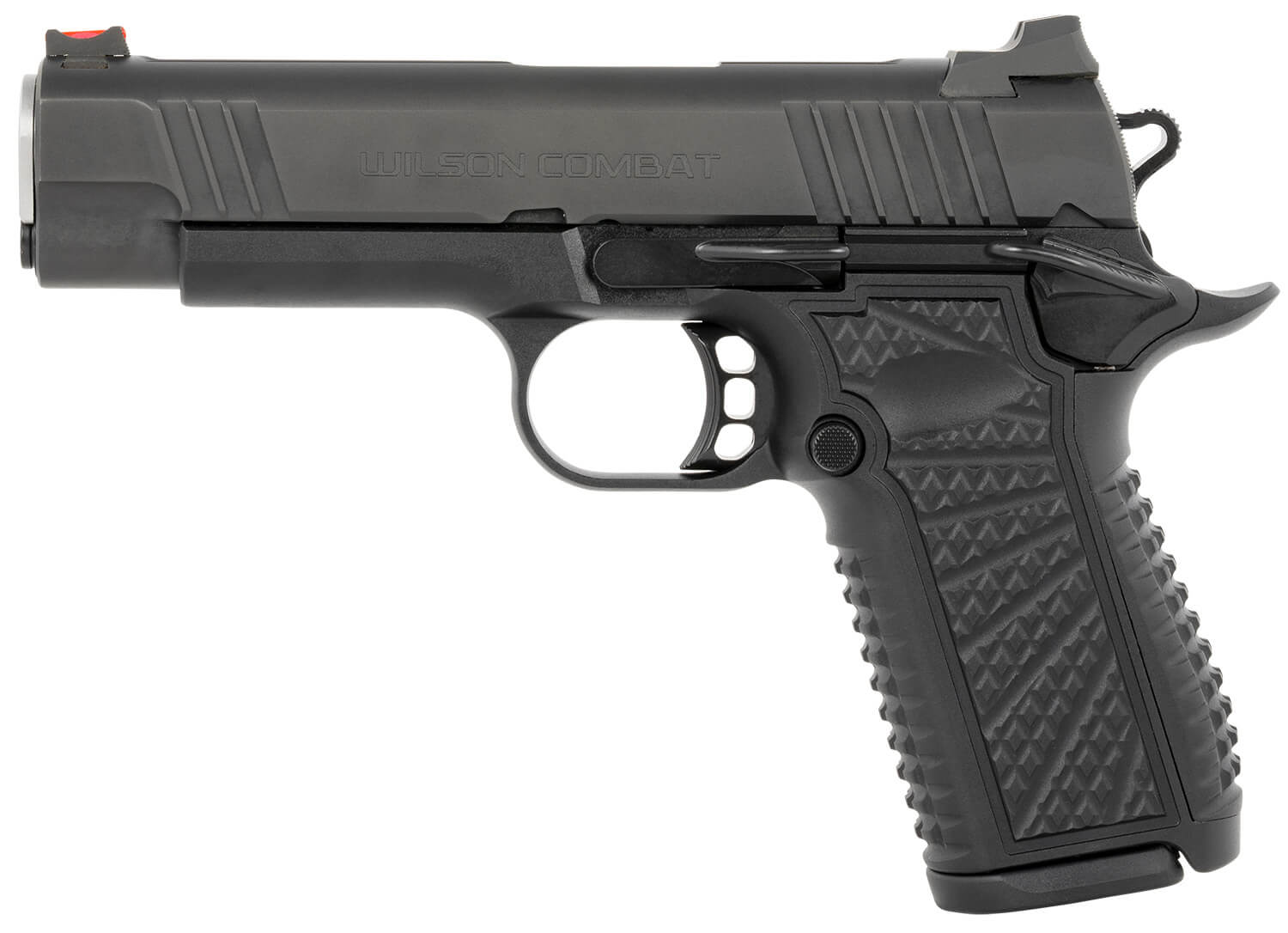 Wilson Combat SFT9CM42A SFT9 9mm Luger 15+1 (2) 4.25" Stainless Black Beavertail Frame Integrated Grips Fiber Optic Sights Ambi Safety - Image 2