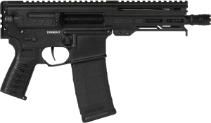 CMMG 30A0E33AB Dissent 300 Blackout 30+1 6.50" Black Cerakote Rec OEM Grip Picatinny Buffer Adapter Zeroed Drop-In Single Stage Trigger